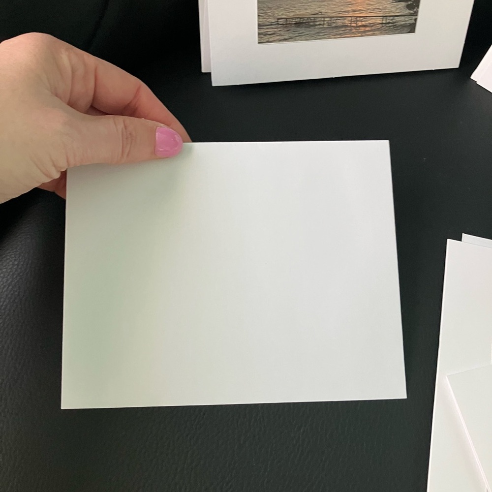 Blank Note Cards with Lake Views - Picture 9 of 10